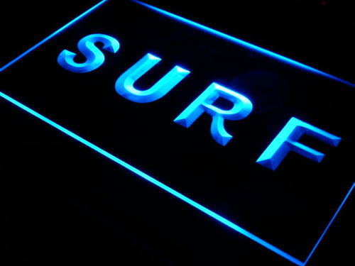 Surf Accessory Sell Rent Neon Light Sign